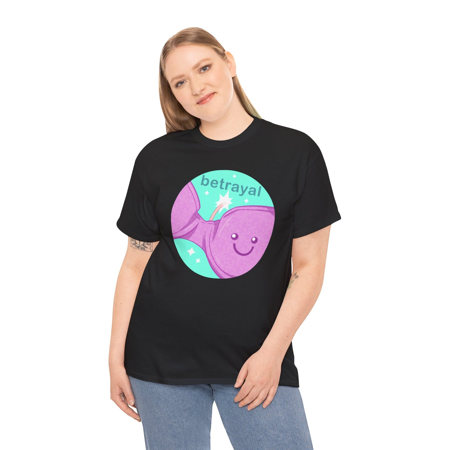 Bra Betrayal Unisex Heavy Cotton Tee