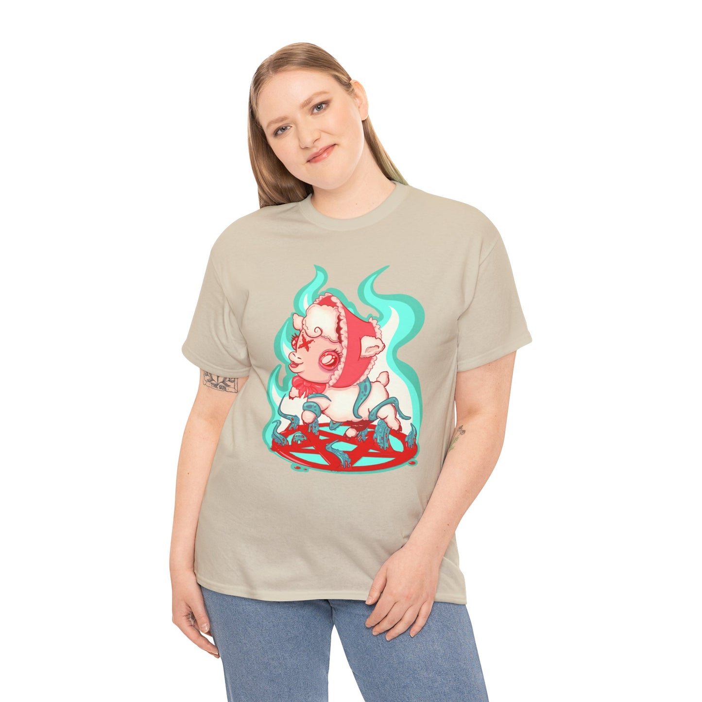 Sacrificial Lamb Unisex Heavy Cotton Tee