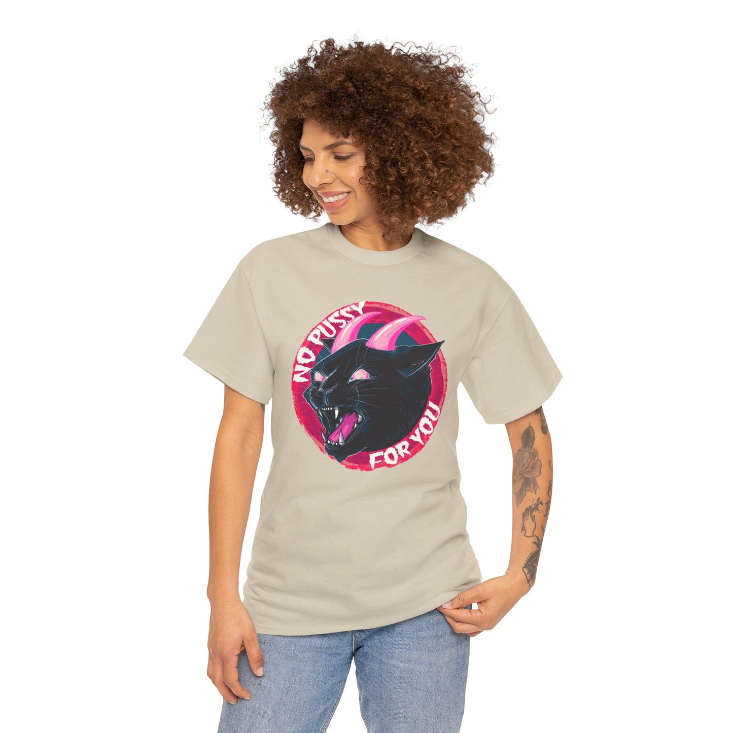No Pussy For You Unisex Heavy Cotton Tee
