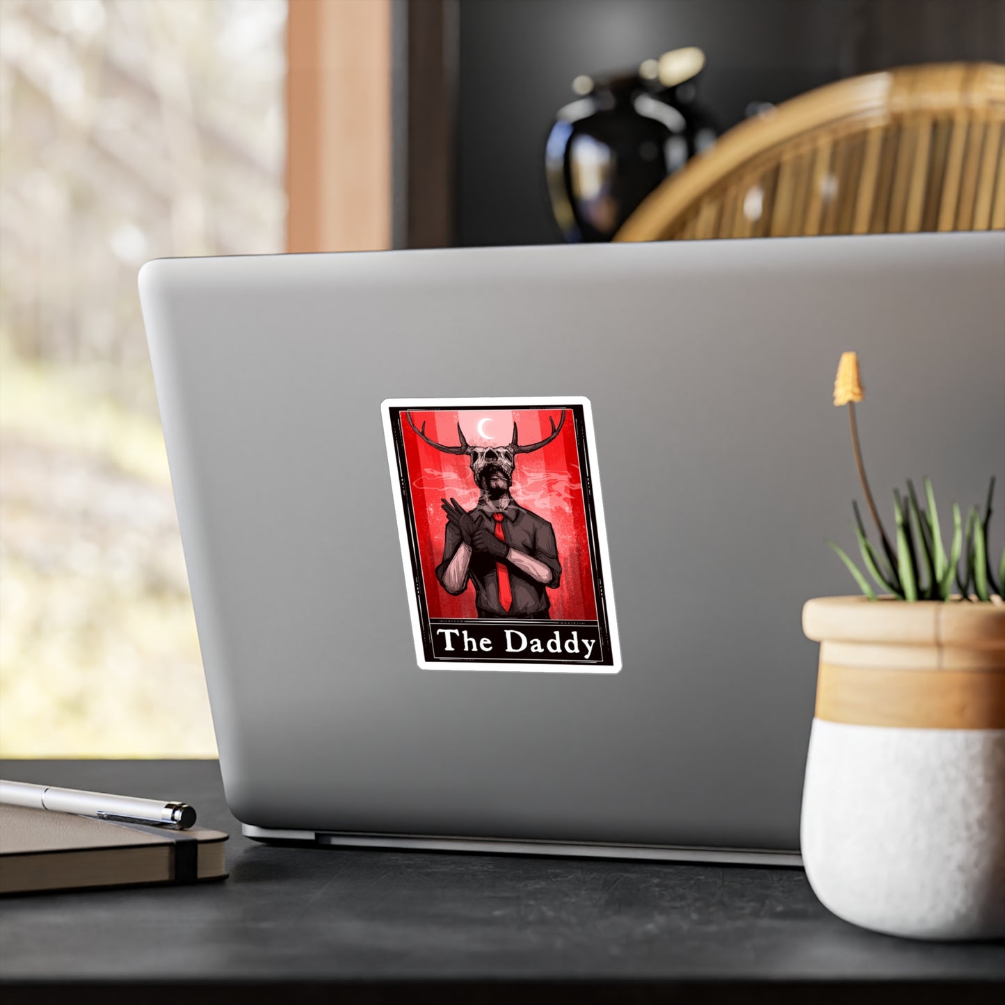 The Daddy Tarot Kiss-Cut Vinyl Decal