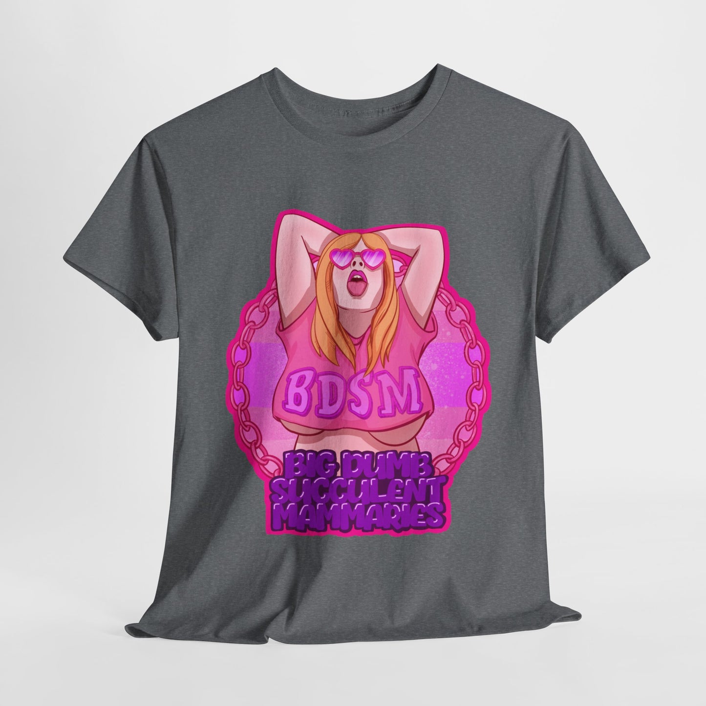 Big Dumb Succulent Mammaries Unisex Heavy Cotton Tee