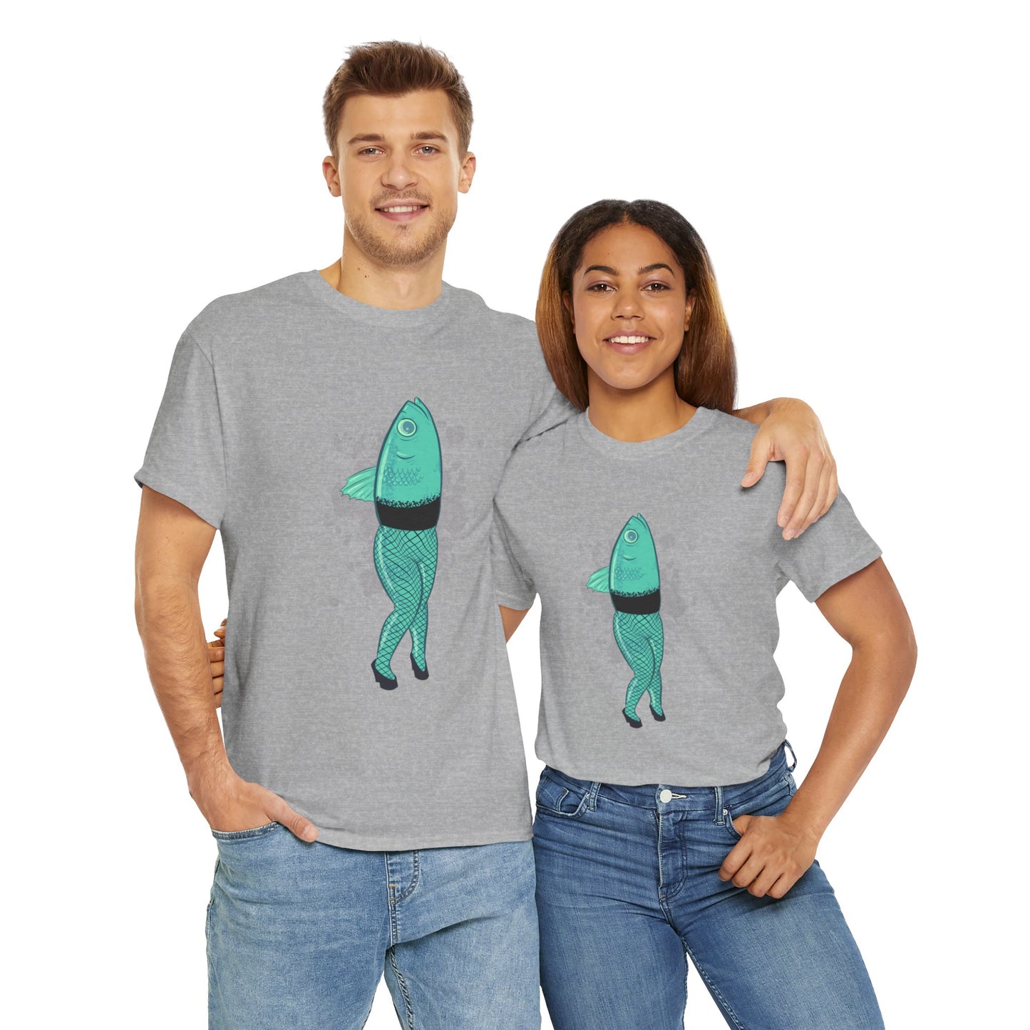 Fishnets Unisex Heavy Cotton Tee