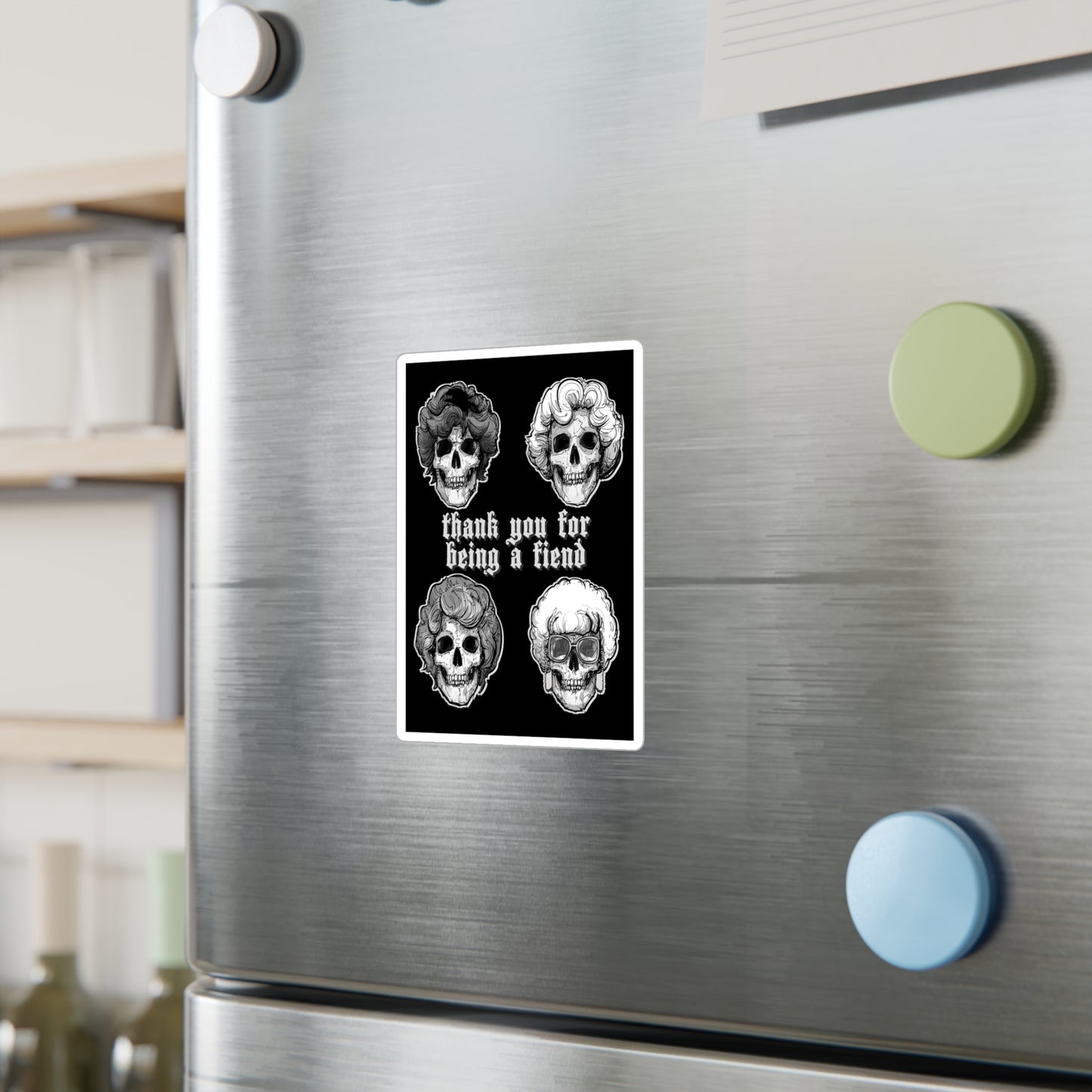 Gold Ghouls Kiss-Cut Vinyl Decal