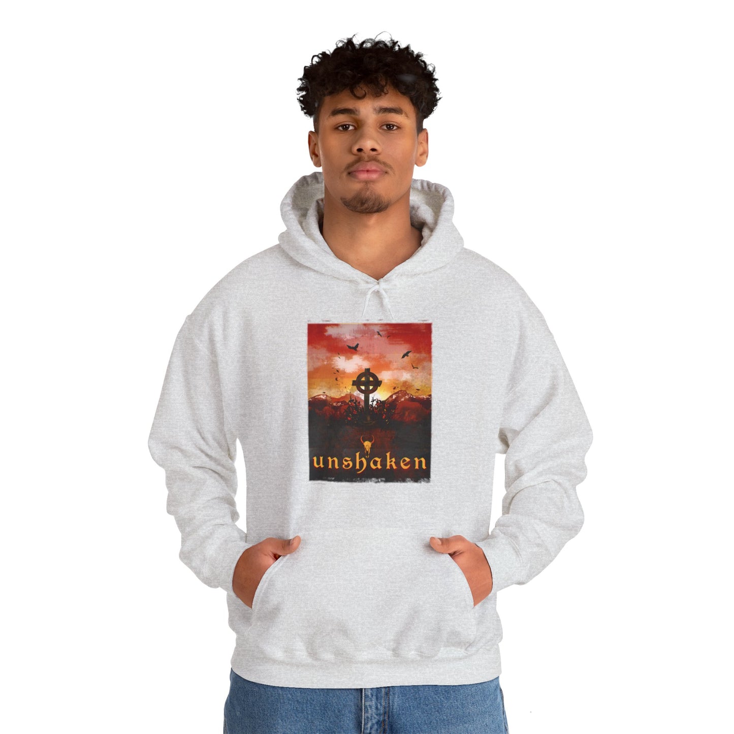 Unshaken Unisex Heavy Blend Hooded Sweatshirt