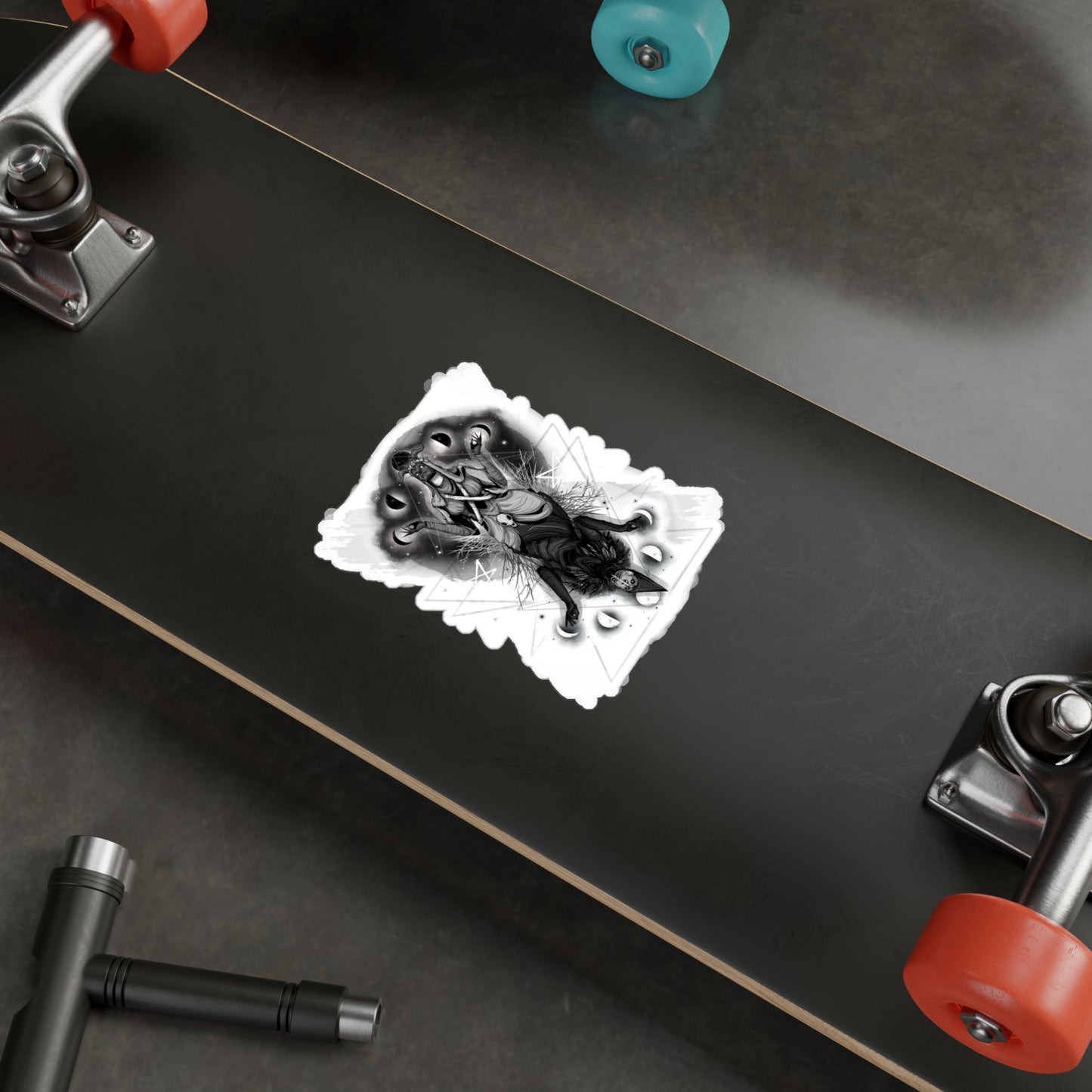 As Above So Below The Witches Kiss-Cut Vinyl Decal