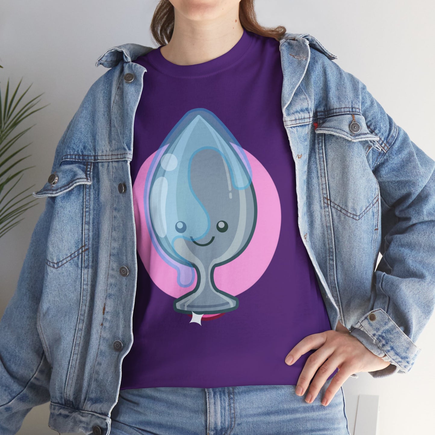 Butt Plug Unisex Heavy Cotton Tee