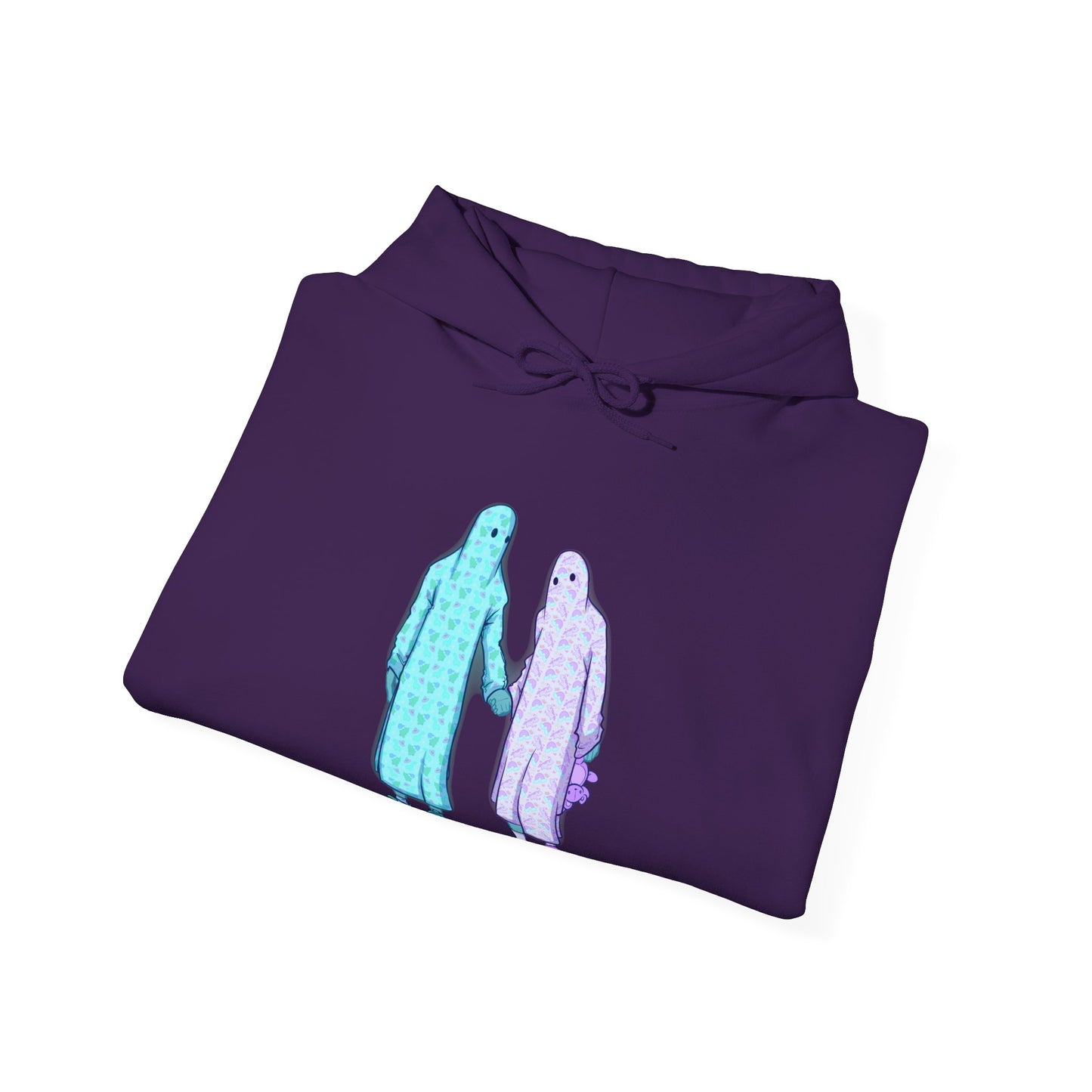 Ghost Kids Unisex Heavy Blend Hooded Sweatshirt