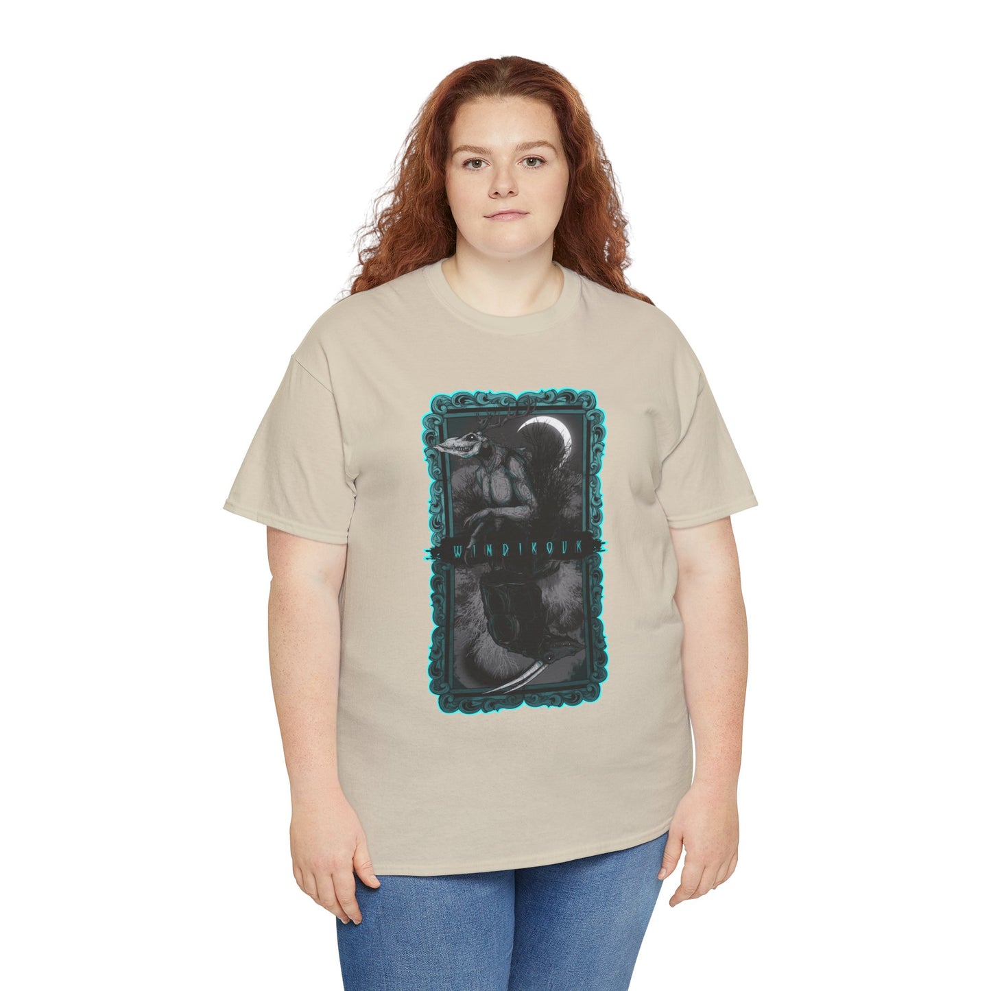 As Above So Below Wendigo Unisex Heavy Cotton Tee