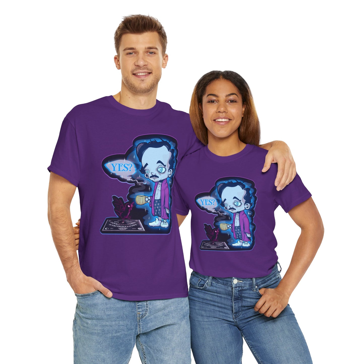 Edgar Allan Ghost Unisex Heavy Cotton Tee