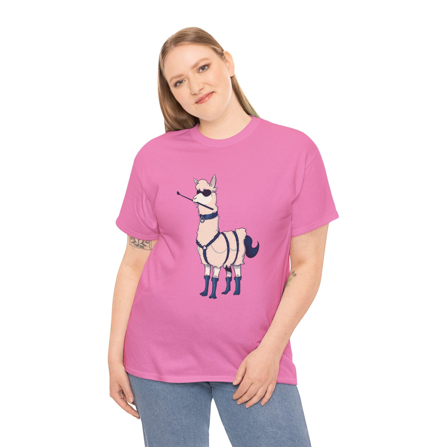 Party Llama Unisex Heavy Cotton Tee