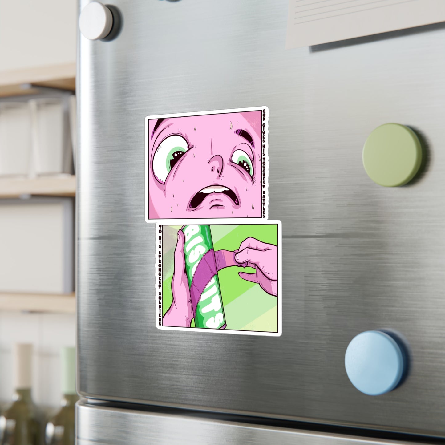 Biscuit Battle Kiss-Cut Vinyl Decal