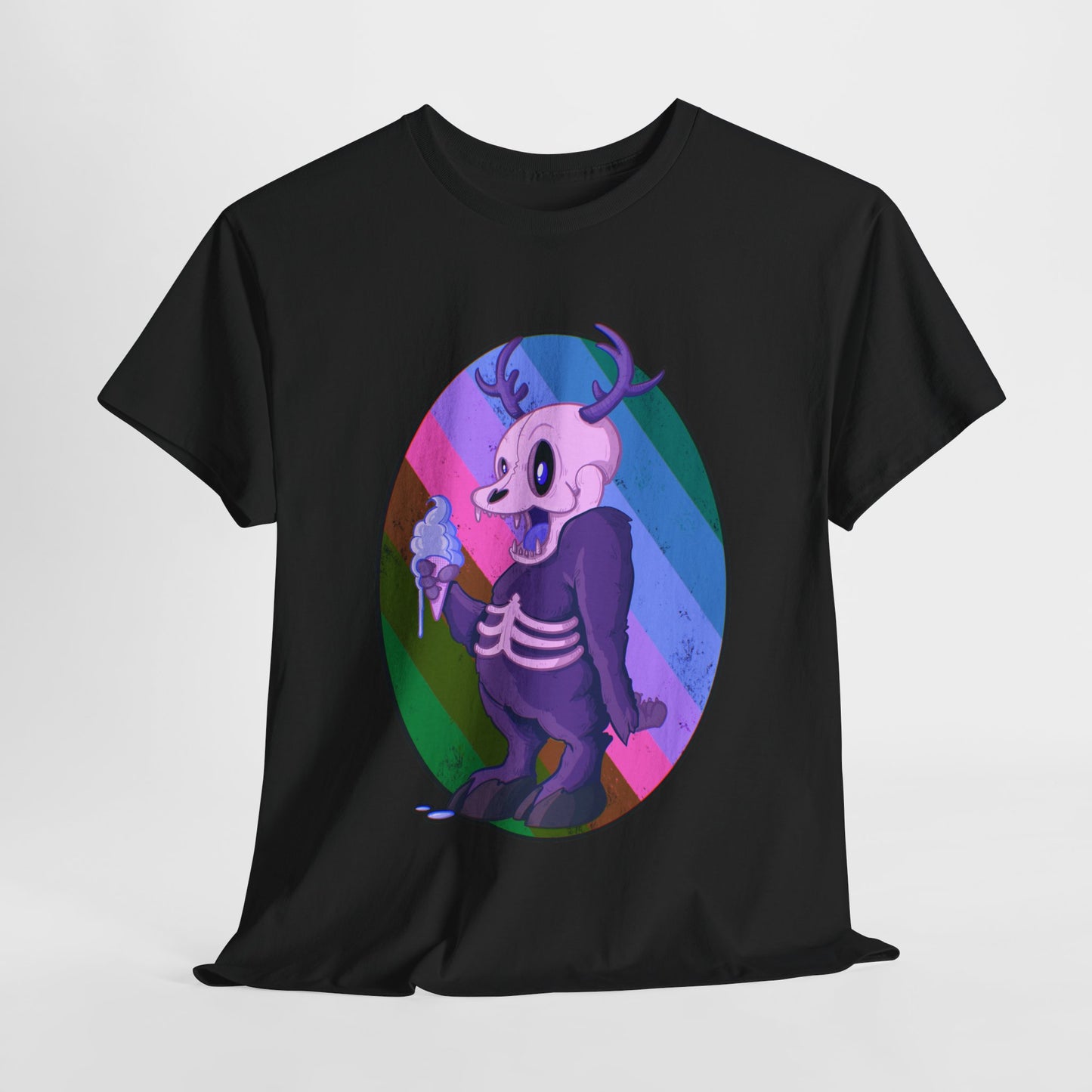 Monster Ice Cream Unisex Heavy Cotton Tee