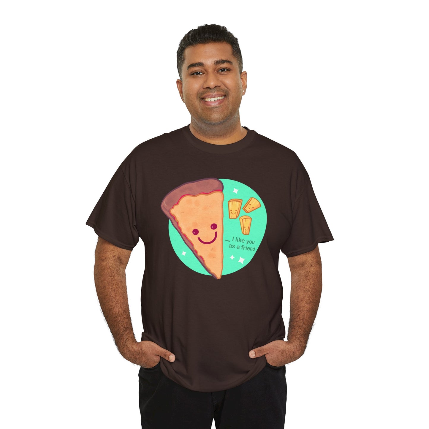 Just Friends Unisex Heavy Cotton Tee