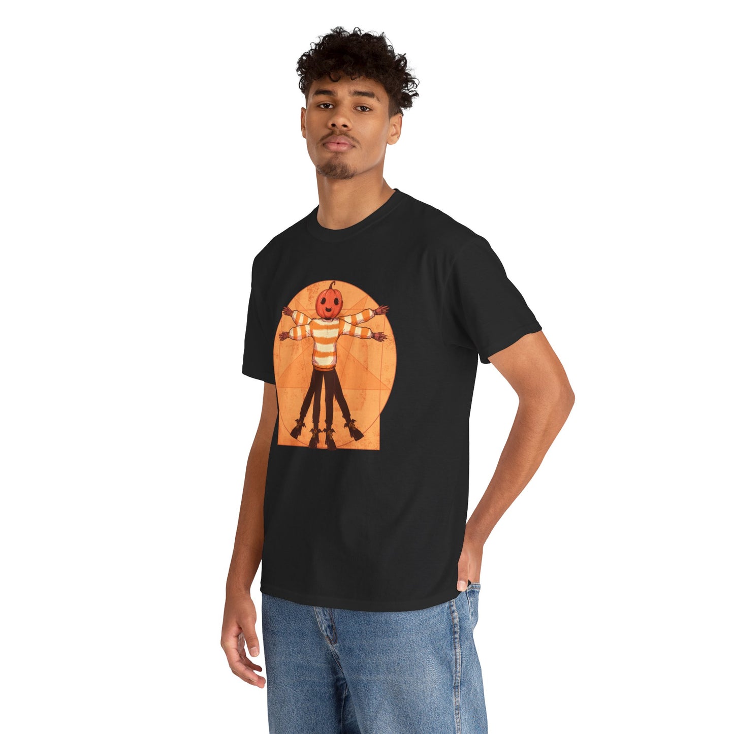Vitruvian Halloween Unisex Heavy Cotton Tee