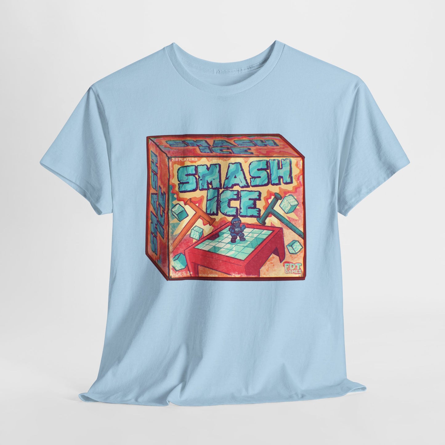 Smash Ice Game Unisex Heavy Cotton Tee