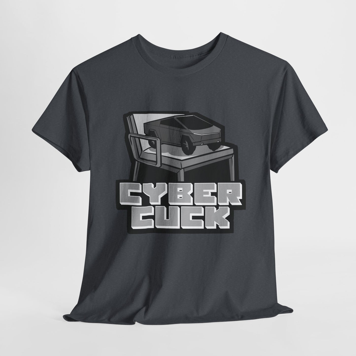 Cyber Cuck Unisex Heavy Cotton Tee