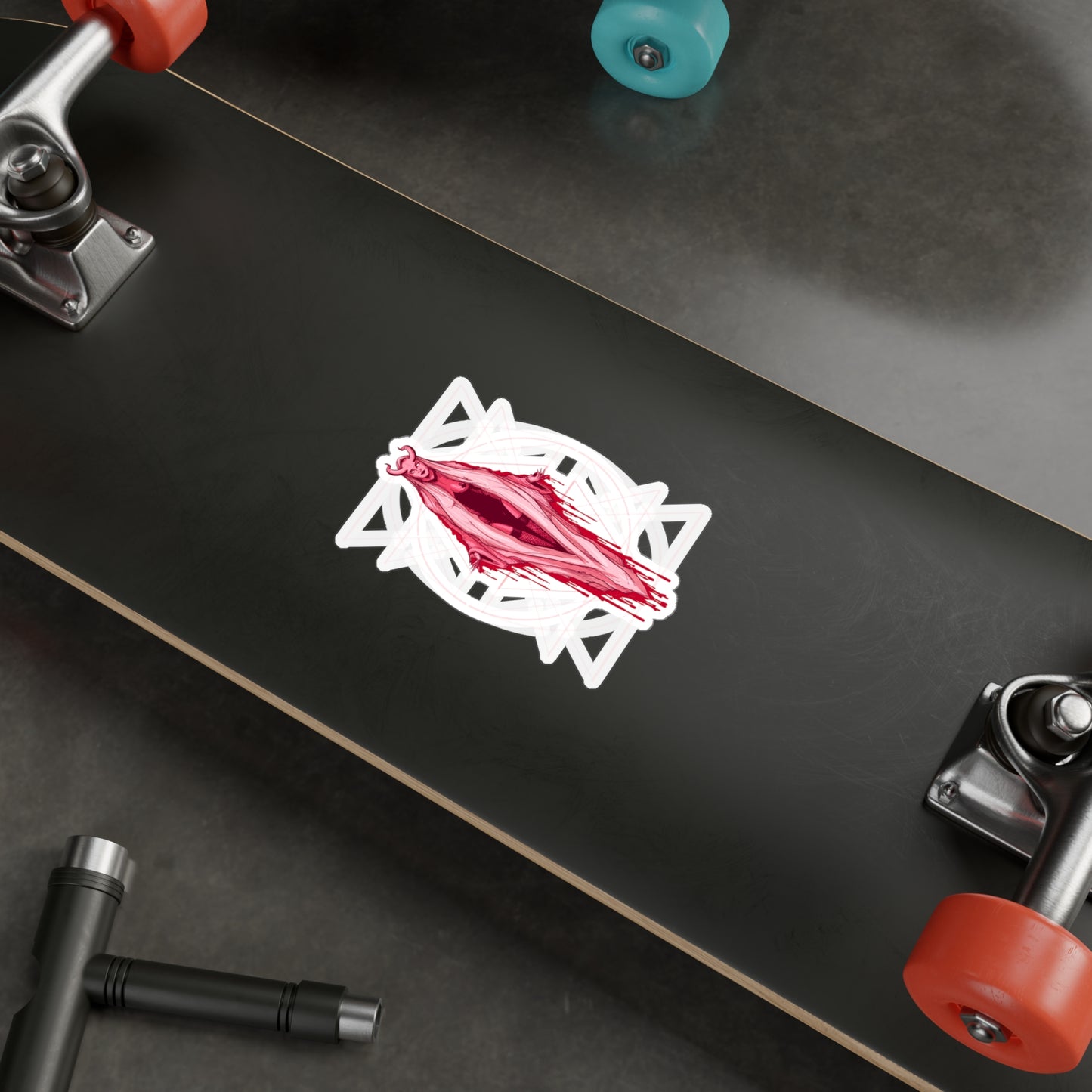 Vagina Mary Kiss-Cut Vinyl Decal