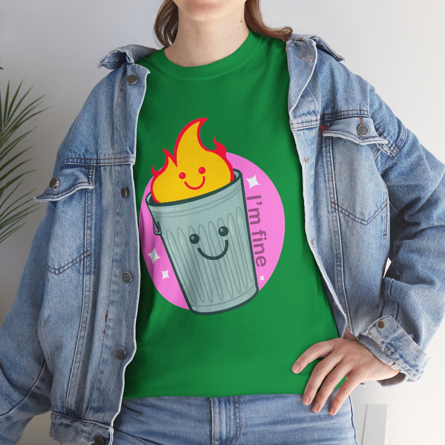 Trash Fire Unisex Heavy Cotton Tee