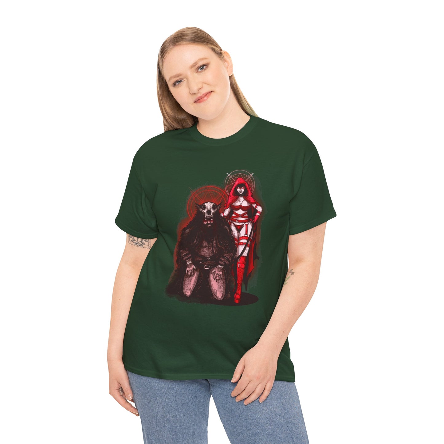 Taming The Wolf Unisex Heavy Cotton Tee