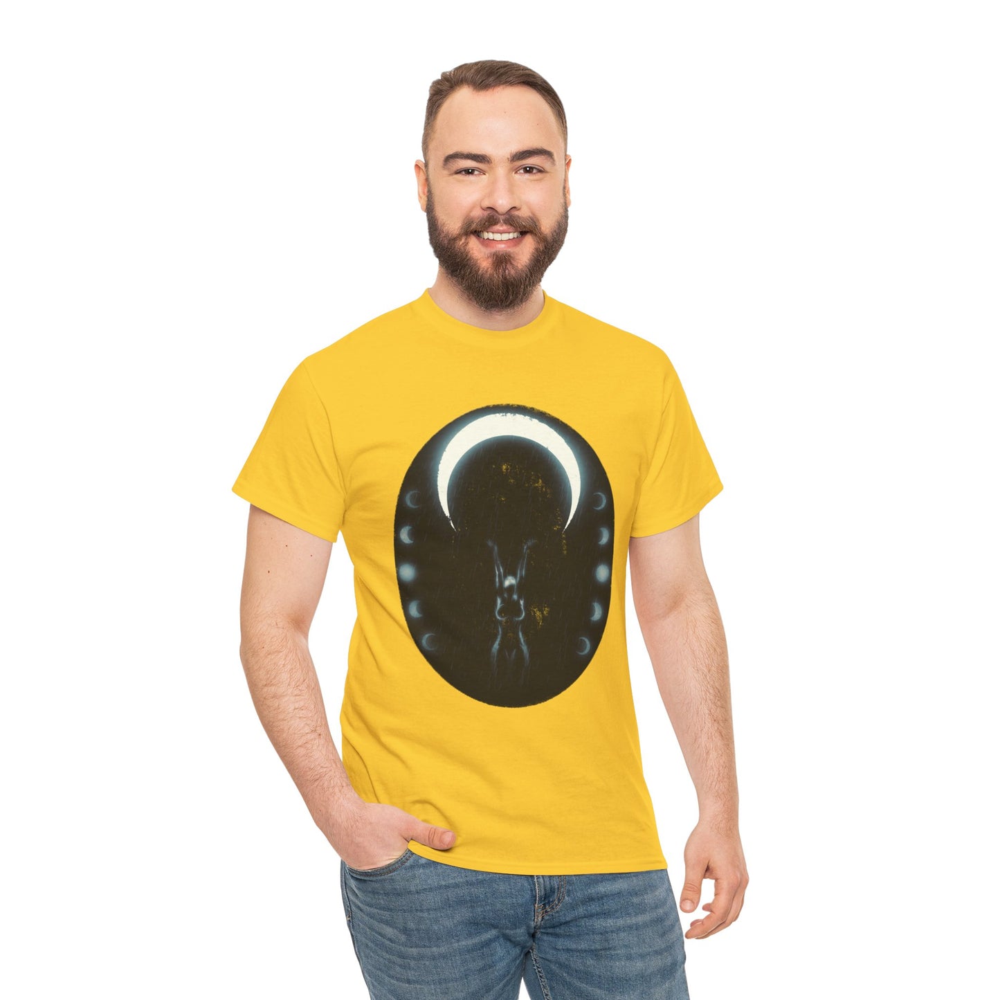 Moon Bath Unisex Heavy Cotton Tee