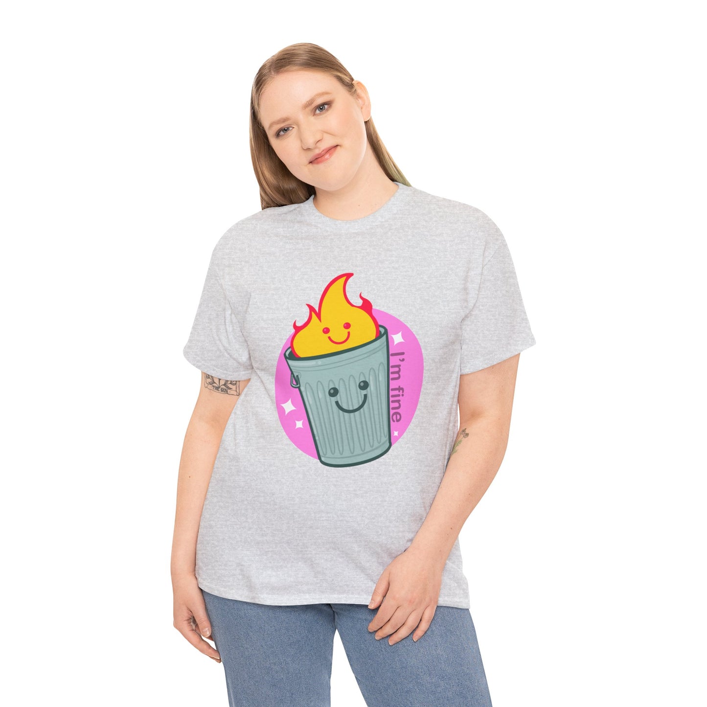Trash Fire Unisex Heavy Cotton Tee