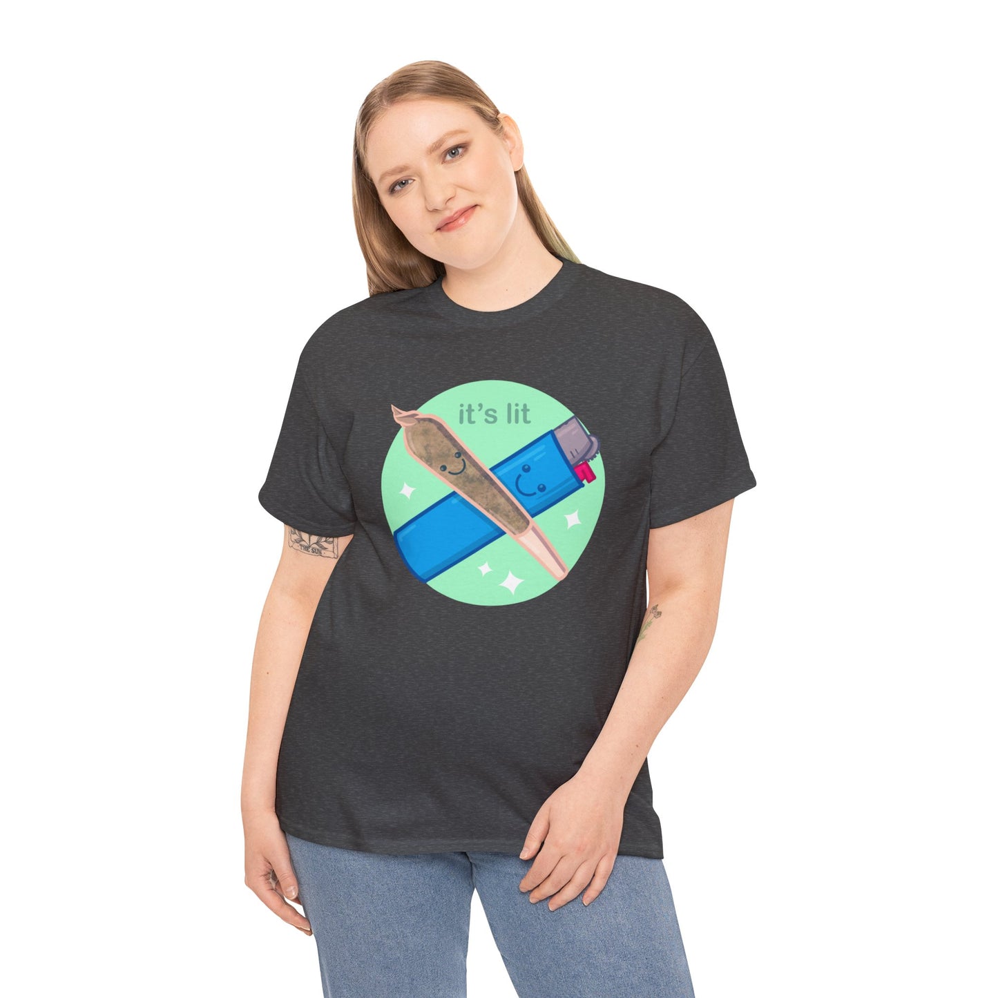 It's Lit Unisex Heavy Cotton Tee