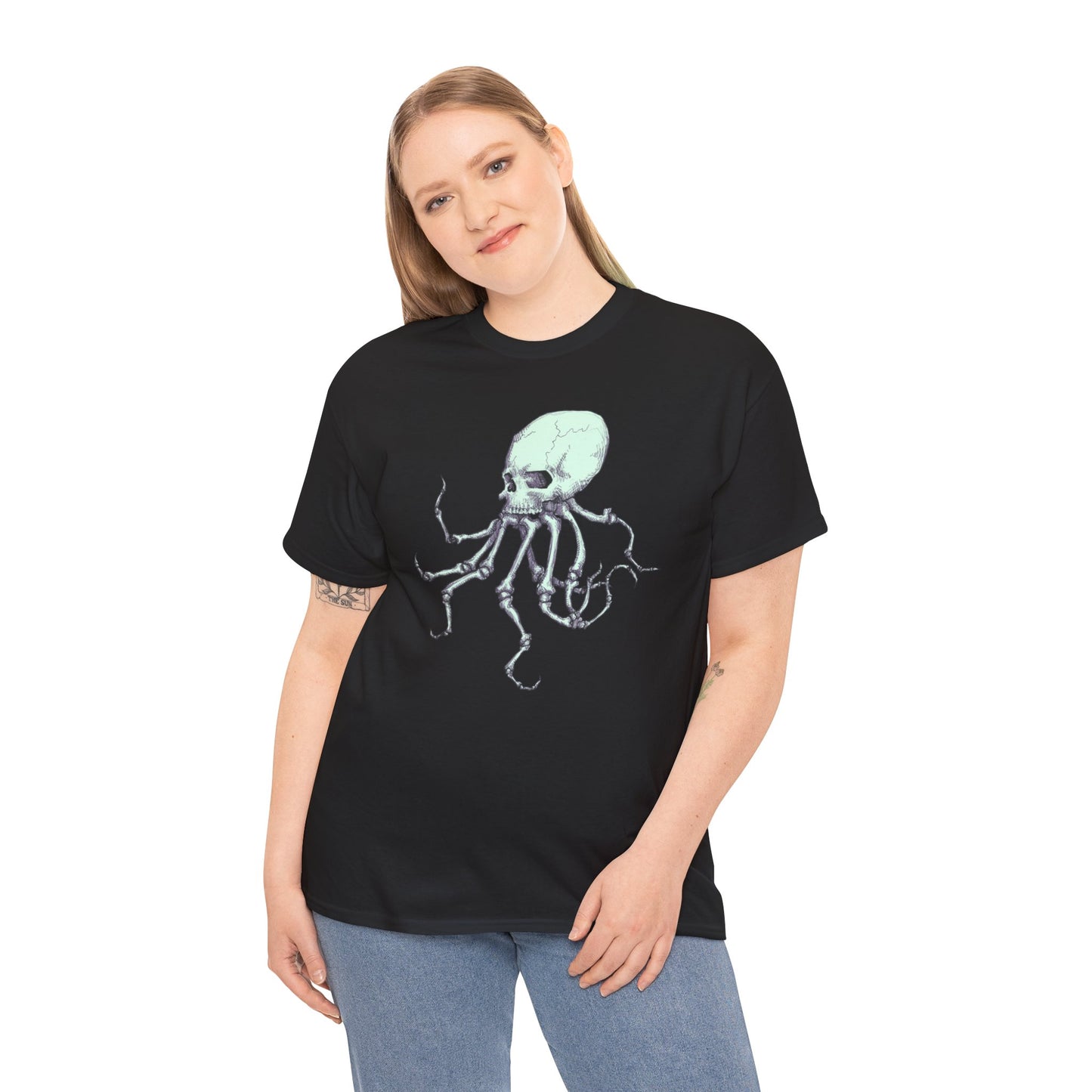 Octoskeleton Unisex Heavy Cotton Tee