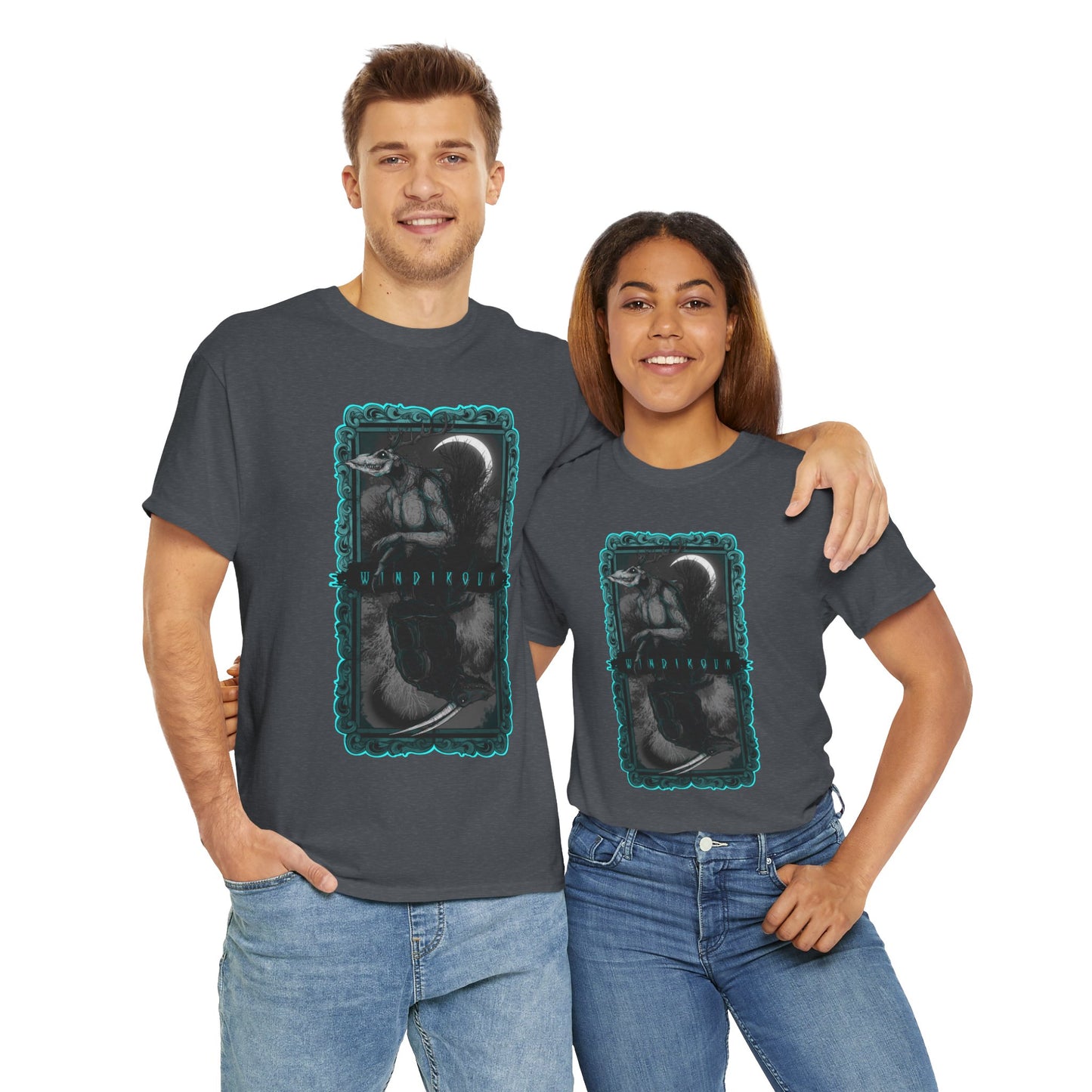 As Above So Below Wendigo Unisex Heavy Cotton Tee