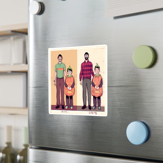 Hand-me-down Halloween Kiss-Cut Vinyl Decal