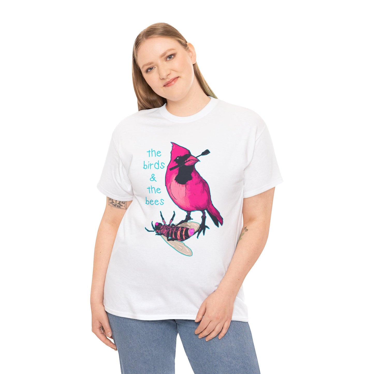 The Birds & The Bees Unisex Heavy Cotton Tee