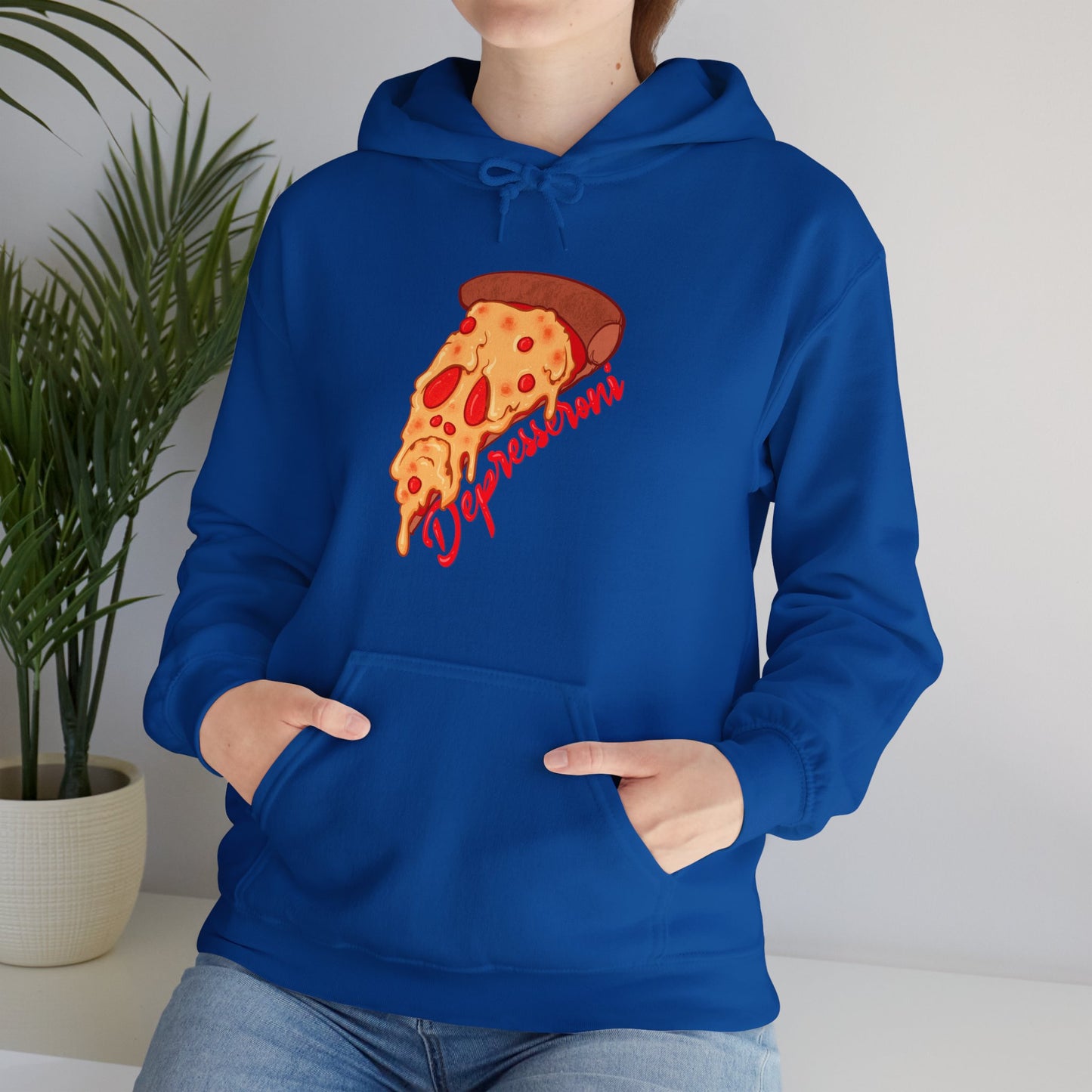Depresseroni Unisex Heavy Blend Hooded Sweatshirt
