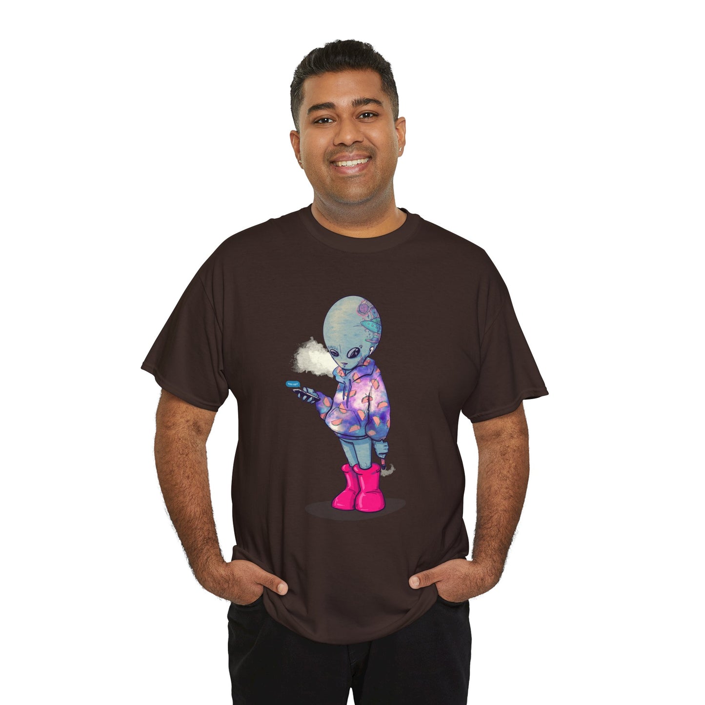 Earth Alien Unisex Heavy Cotton Tee