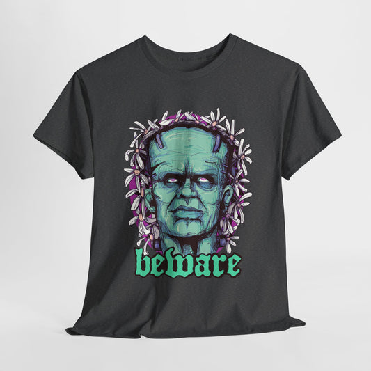 Beware Unisex Heavy Cotton Tee