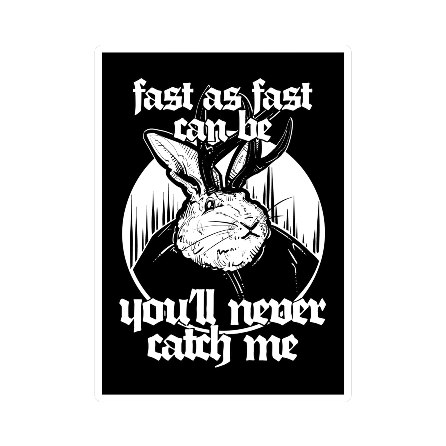 The Jackalope Kiss-Cut Vinyl Decal