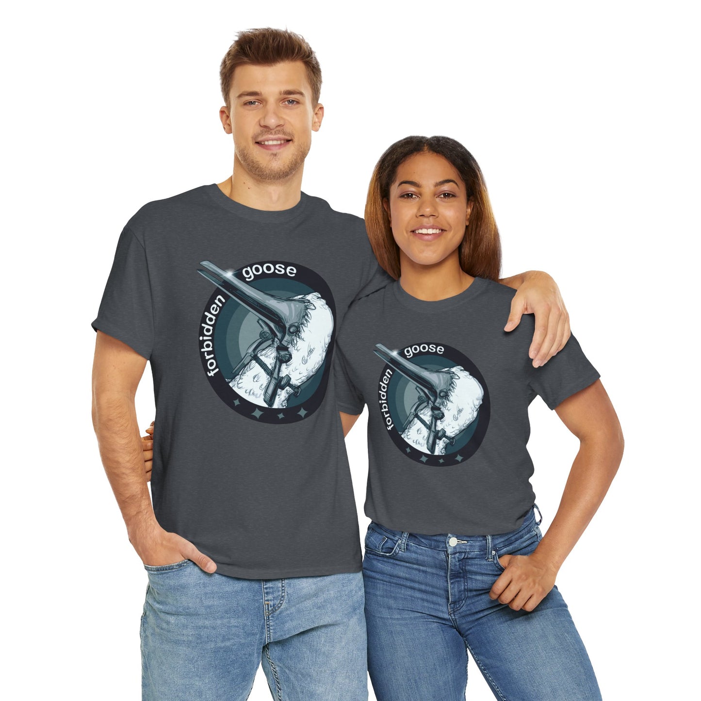 Forbidden Goose Unisex Heavy Cotton Tee