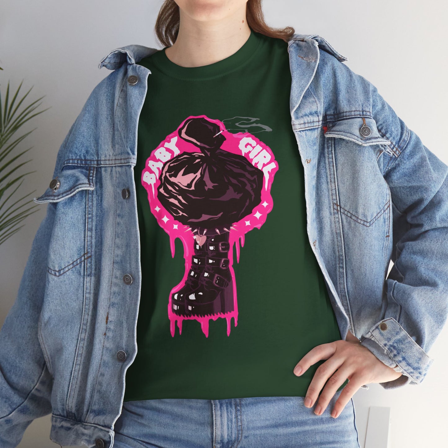 Trash Baby Girl Unisex Heavy Cotton Tee
