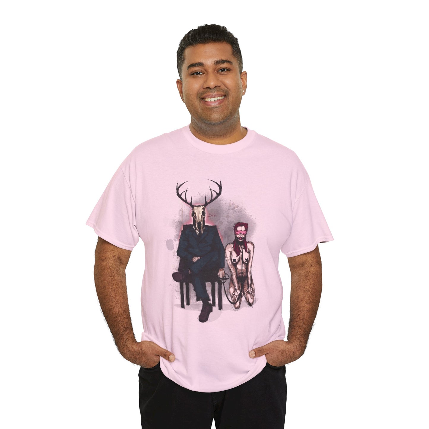 Deer Daddy Series 1: Sit Unisex Heavy Cotton Tee