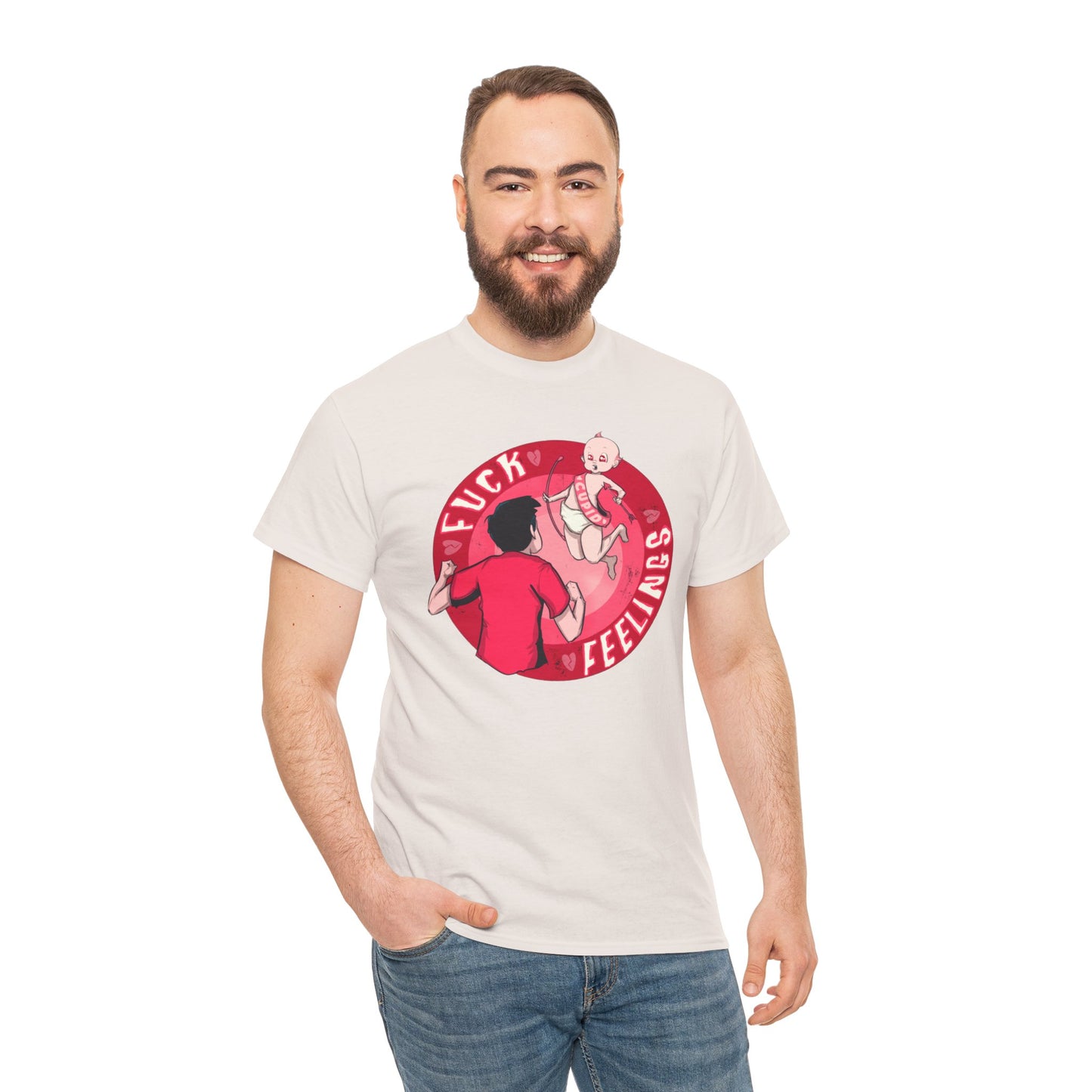 F Feelings Unisex Heavy Cotton Tee