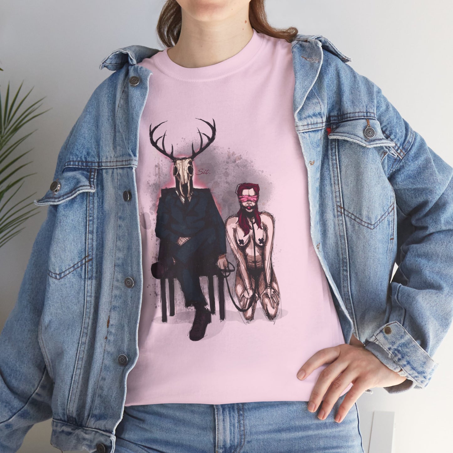 Deer Daddy Series 1: Sit Unisex Heavy Cotton Tee