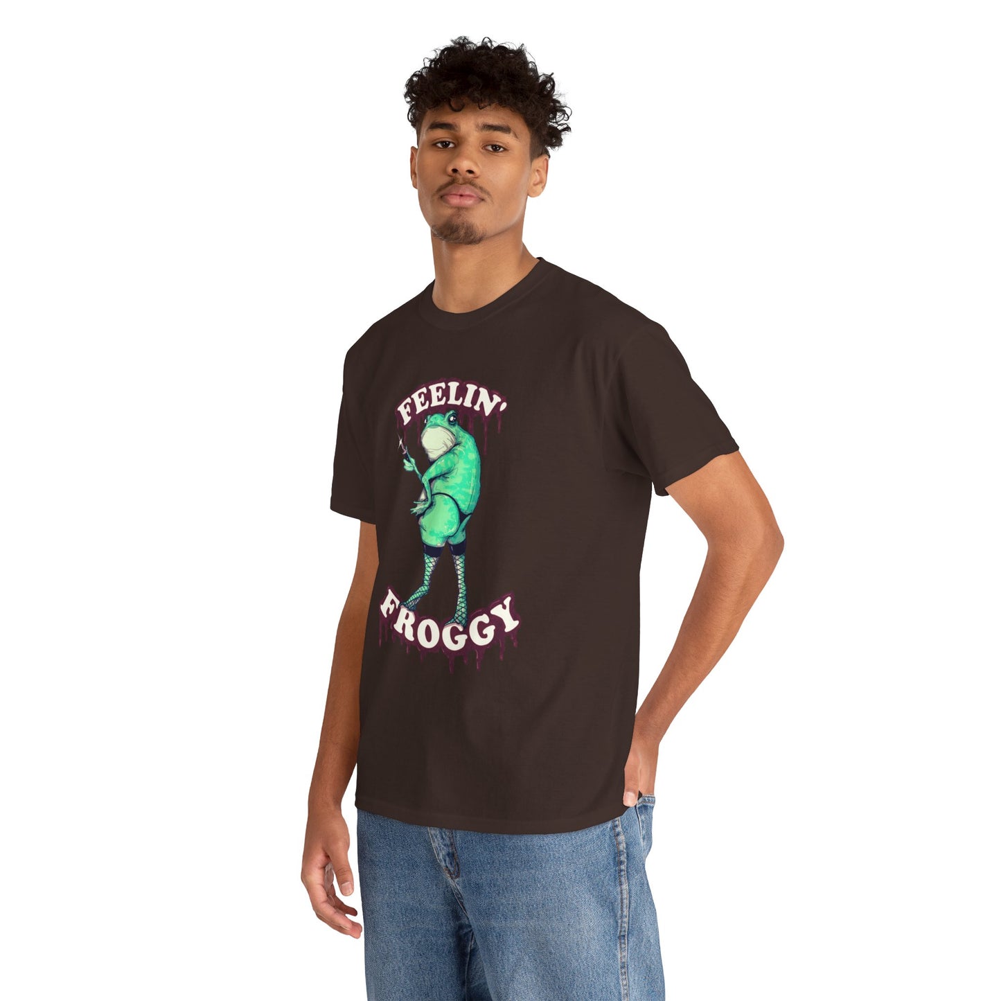 Feelin Froggy Unisex Heavy Cotton Tee
