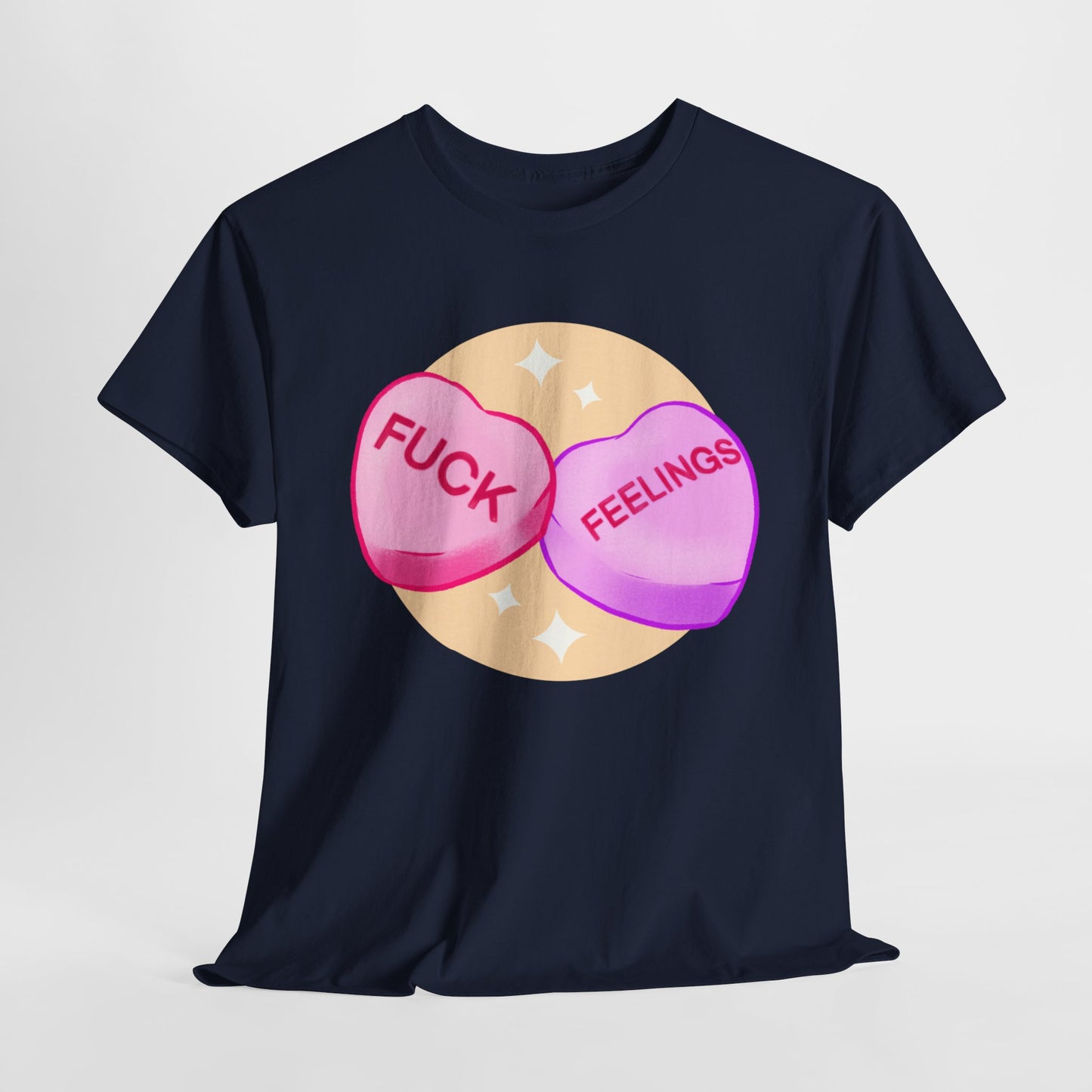 Fuck Feelings Unisex Heavy Cotton Tee