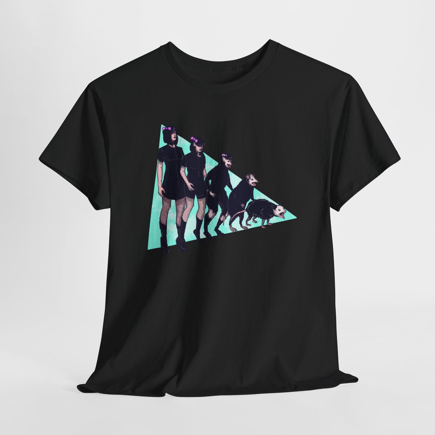Opossum Girl Unisex Heavy Cotton Tee