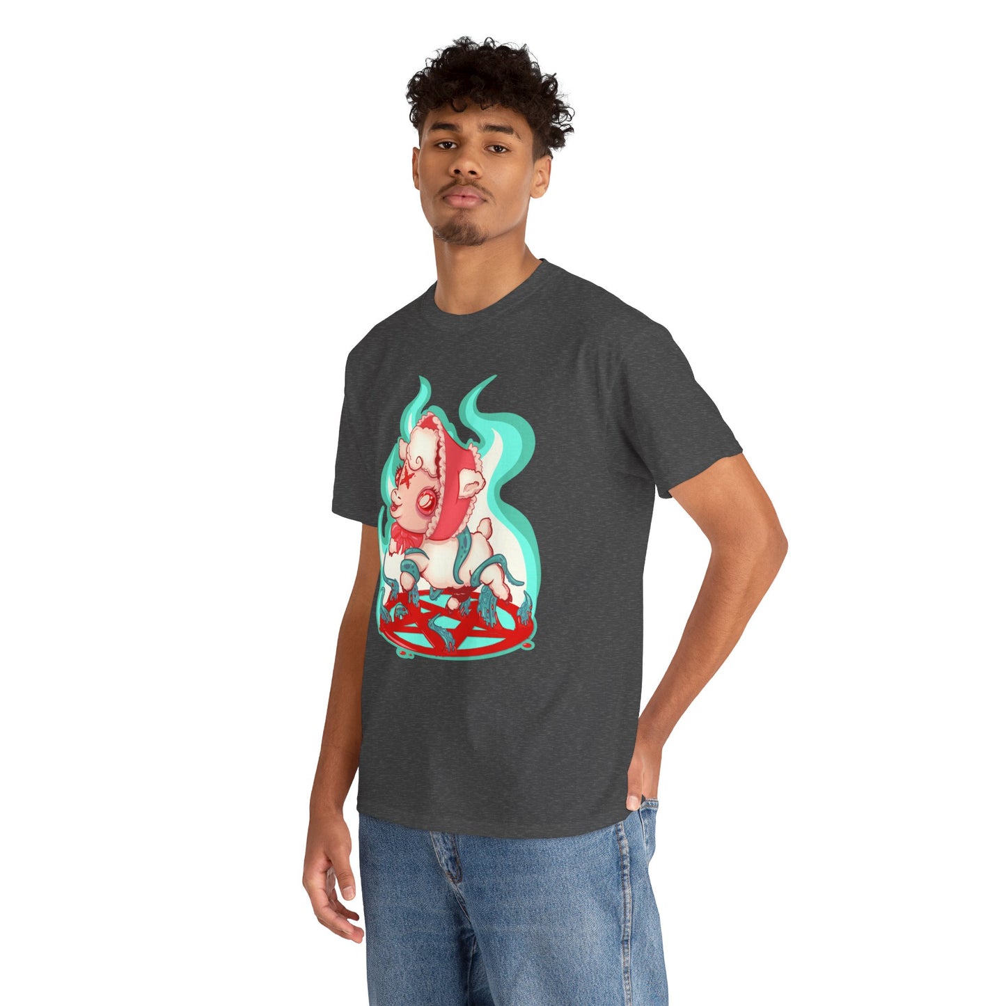 Sacrificial Lamb Unisex Heavy Cotton Tee
