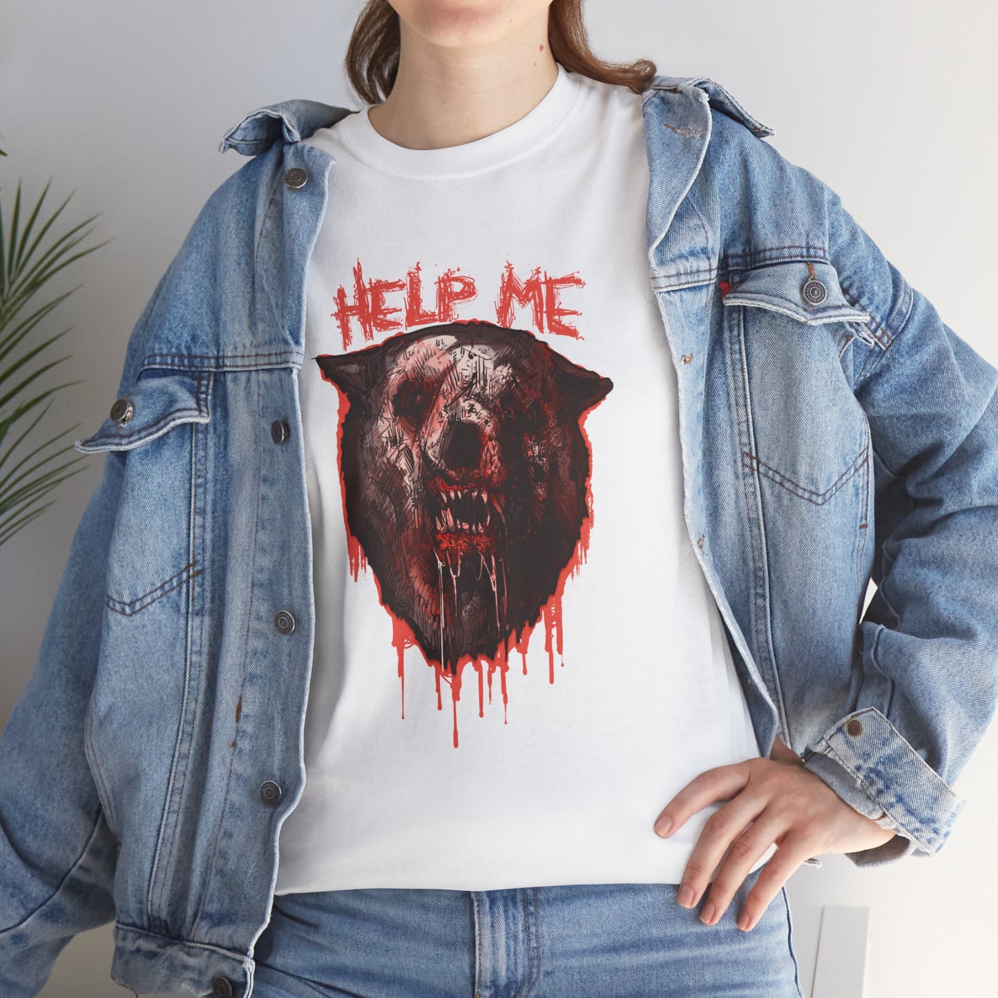 Shimmer Bear Unisex Heavy Cotton Tee