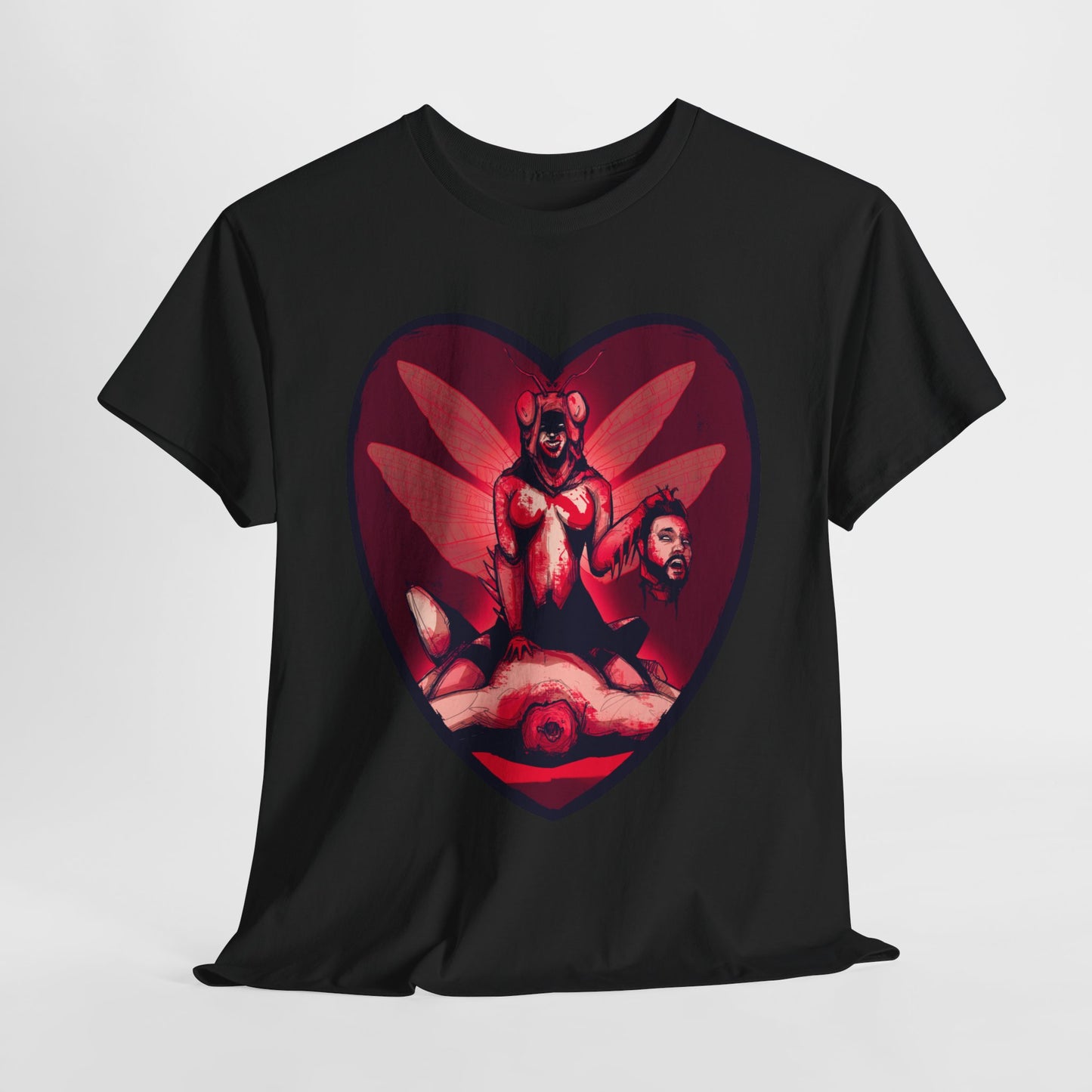 Praying Mantis Unisex Heavy Cotton Tee