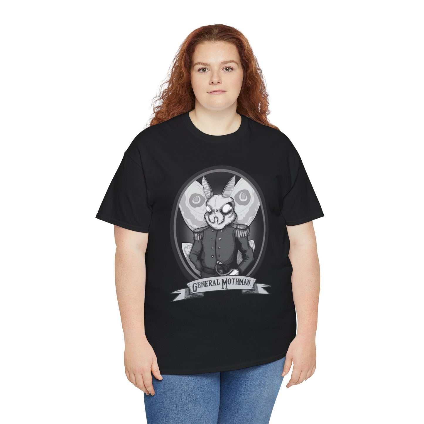 General Mothman Unisex Heavy Cotton Tee