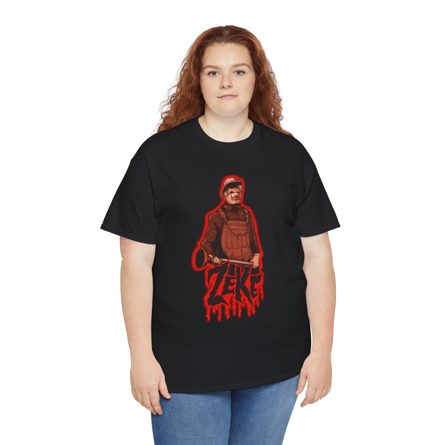 Zeke The Plumber Unisex Heavy Cotton Tee