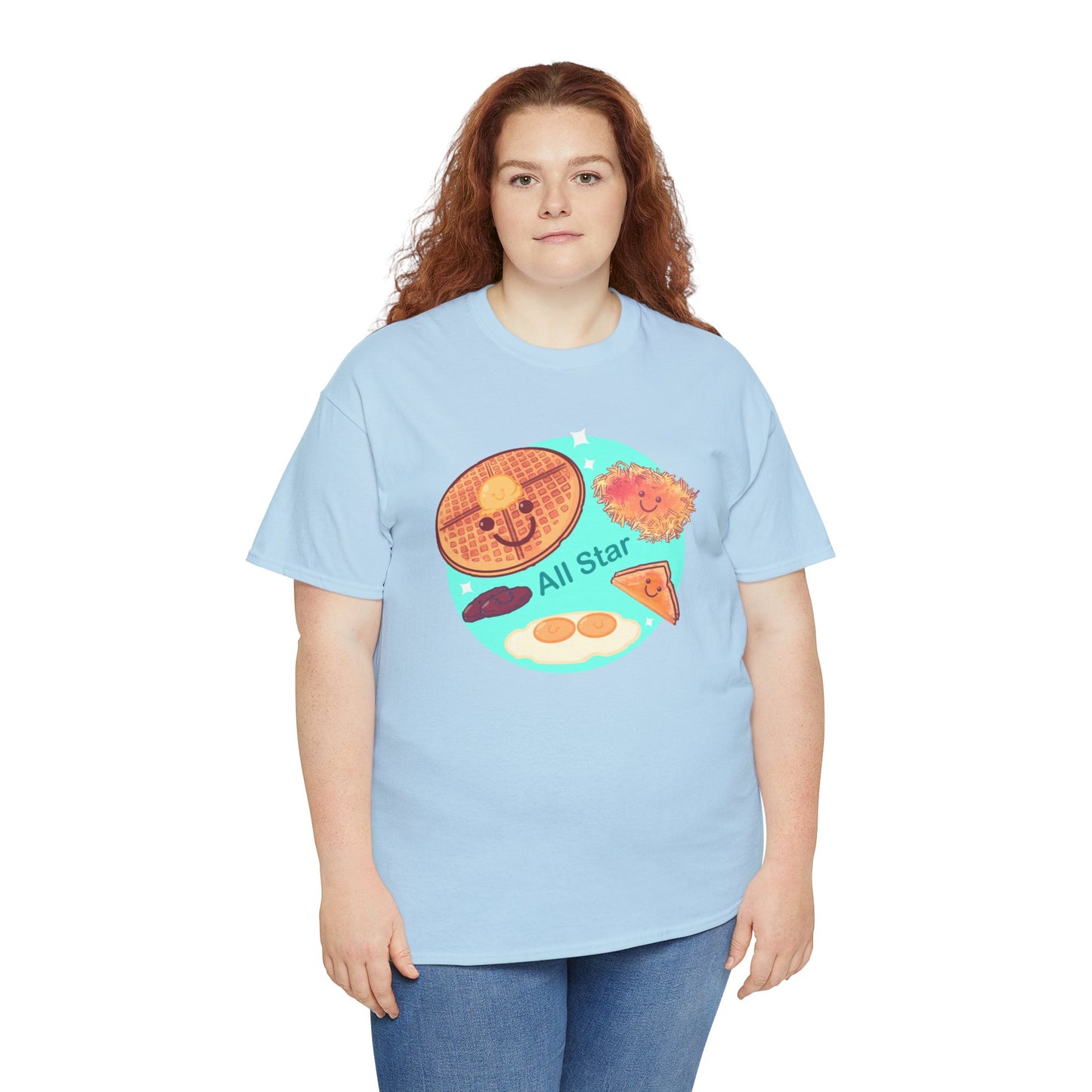 All Star Breakfast Unisex Heavy Cotton Tee