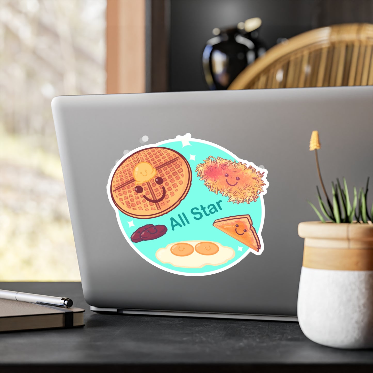 All Star Breakfast Kiss-Cut Vinyl Decal
