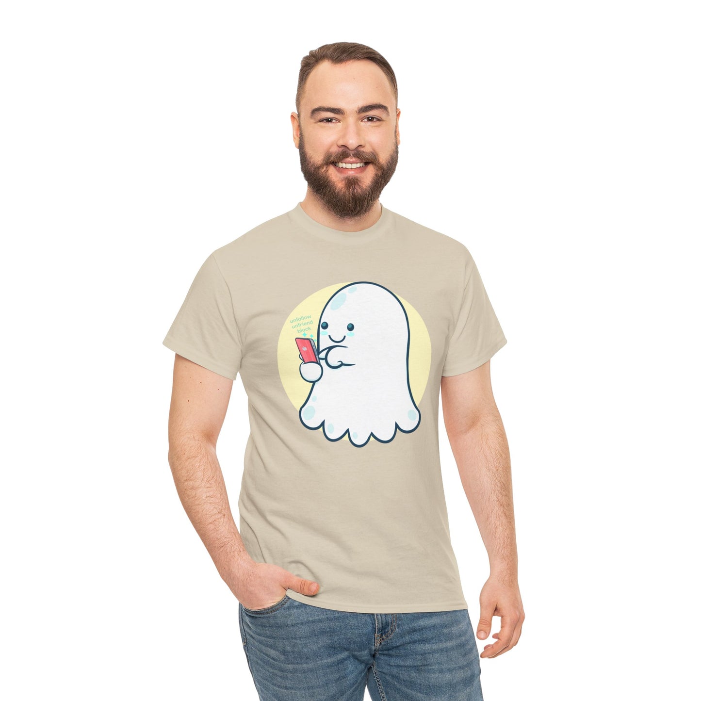 Ghosted Unisex Heavy Cotton Tee